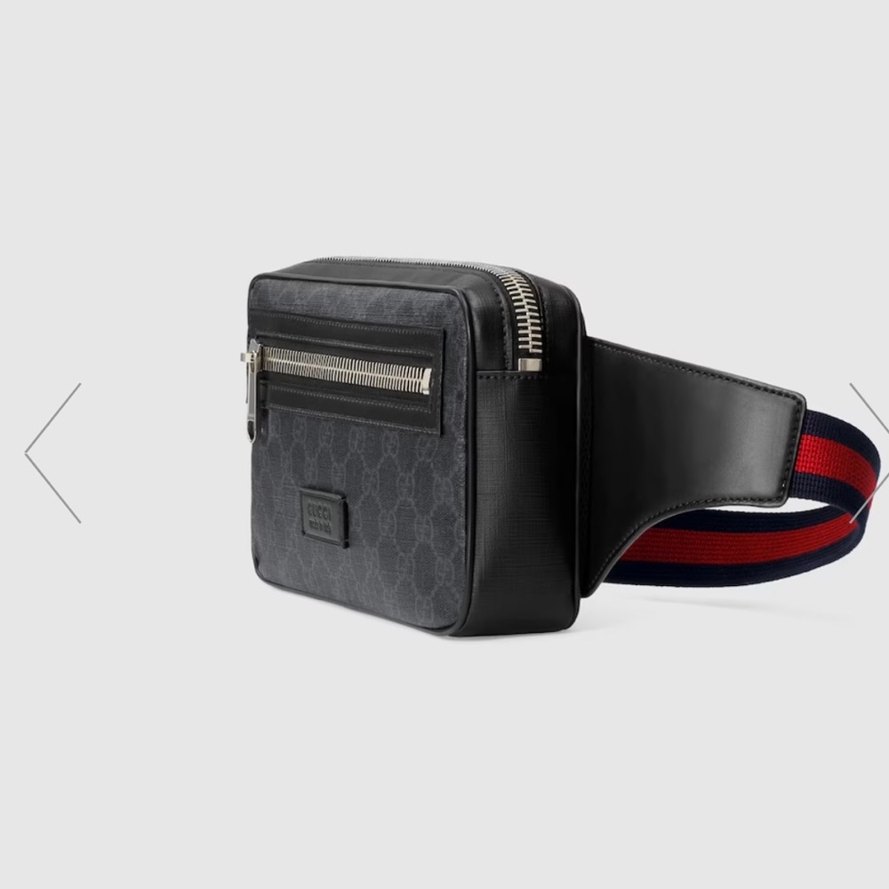 Men’s GG Black Belt Bag - Picture 2 of 6